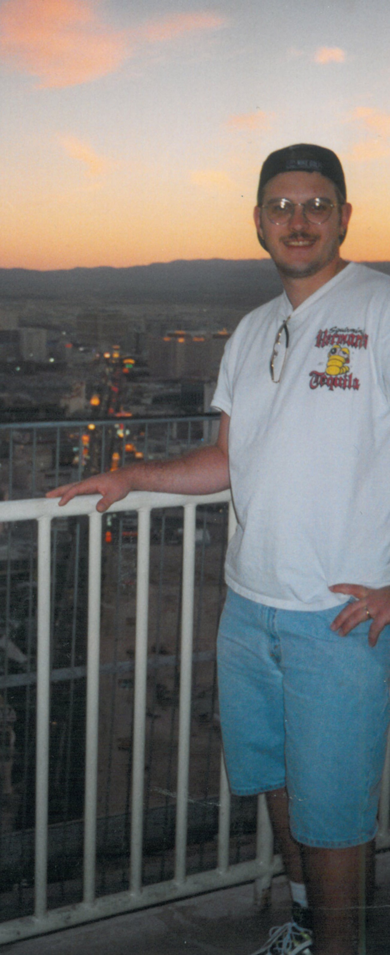 Jeremy top of Stratosphere